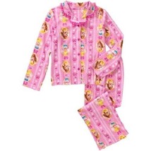 Disney Princesses Girls 2 Piece Pajama Set Long Sleeve Button Front Size... - £11.47 GBP