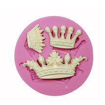 Tiara Silicone Mold, Crown Silicone Mold, Crown Silicone Mold, Princess Mold - £8.79 GBP