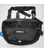 adidas Originals Adventure Waist Bag Large Black White Belt Bag Fannie Pack - £38.91 GBP