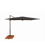 SimplyShade 8.6 ft. Skye Square Rotating Cantilever Umbrella With Cross ... - £382.19 GBP