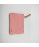 Cerealy Purses Multi-purpose Leather Purse With Zipper For Men Women, Pink - £9.25 GBP