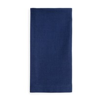 Sferra Cartlin Dinner Napkins Navy Blue Cotton Set of 4 - $31.95