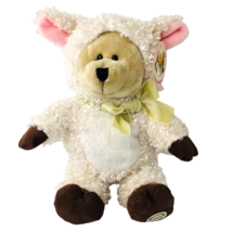 2009 Starbucks Bearista Plush Lamb Coffee 83rd Edition Bear In Sheep&#39;s C... - $22.67