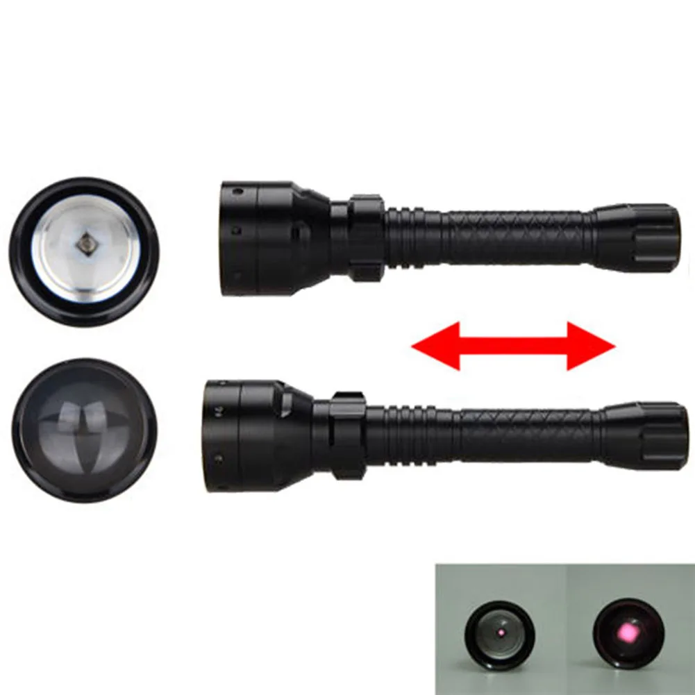 850nm Led Hunting Lights Anti Slip Night Vision Zoom Flashlight with Hand Rope - £18.60 GBP+
