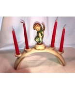 Goebel Hummel Candelabra 4 Candles TMK 6 1978  Mint Angel with Orig Candles - $39.99
