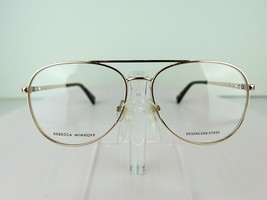 REBECCA MINKOFF Stevie 4 (3YG) Yellow Gold 57-14-140 Eyewear Eyeglasses Frames - £30.17 GBP