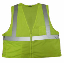 Global Glove Class 2 Reflective Safety Vest Size XL GLO-001 Glow High Vi... - £11.19 GBP