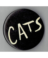 Vintage Broadway Show CATS 2&quot; pin button - $14.15