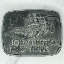 Deere and Company Vintage 1978 John Deere New Titans Belt Buckle - £15.50 GBP