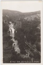 Davis Oklahoma OK Real Photo Postcard 1925-42 RPPC Birds Eye View Turner Falls - £2.23 GBP