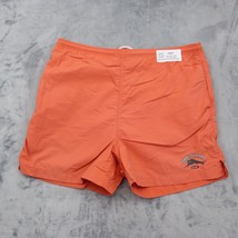 Tommy Bahama Short Mens S Orange Trunks Drawstring Pocket Logo Swim Mesh... - $22.75
