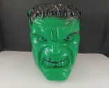 2003 Marvel Disguise The Incredible Hulk Blow Mold Halloween Candy Bucke... - $12.16