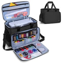 Sewing Machine Carrying Bag With Removable Padding Pad, Tote Bag For Sewing Mach - £51.84 GBP