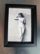 photo of vintage naked lady Risque 5x7 framed   #1 - £3.39 GBP