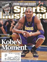 Sports Illustrated June 2009 Kobe Bryant Lakers NBA Champions Fathers Day Rex Bu - $15.84