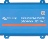 12-Volt 120-Volt Ac Pure Sine Wave Inverter, Victron Energy Phoenix, 375Va. - $153.93
