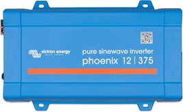 12-Volt 120-Volt Ac Pure Sine Wave Inverter, Victron Energy Phoenix, 375Va. - $153.93