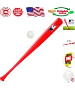 Youth Plastic Baseball Bat and Ball Set - Official MLB 30&quot; Bat - Great f... - $526.10 MXN