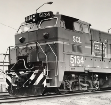 Seaboard Coast Line Railroad SCL #5134 BQ23-7 Locomotive Train Photo Hamlet NC - £7.09 GBP