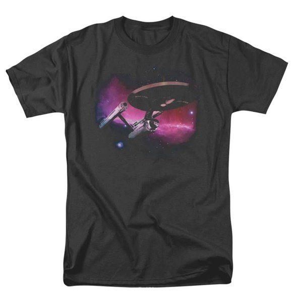 Primary image for Classic Star Trek U.S.S. Enterprise NCC-1701 Prime Directive T-Shirt, NEW UNWORN