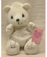 Tender Tails Plush Toy Polar Bear All White Precious Moments Enesco - £13.18 GBP