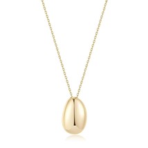 Eklexic Women's Harmony Pebble Pendant Necklace Size One Size - €106,01 EUR