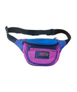 Pacific 90s Fanny Pack Pink And Purple Adjustable, Pockets Hike Long Wee... - $27.41 CAD