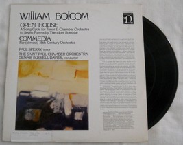 Bolcom-Open House/Commedia-Paul Sperry,St Paul Chamber Orch,D R Davis-EX... - $9.34