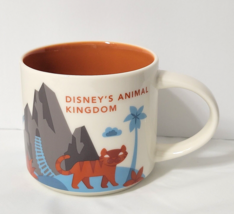 Starbucks Disney Parks Animal Kingdom ASIA AREA ART You Are Here Collection Mug - £19.54 GBP