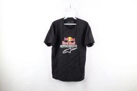 Vintage Alpinestars x Red Bull Mens Medium Faded Spell Out Motocross T-Shirt - £35.68 GBP