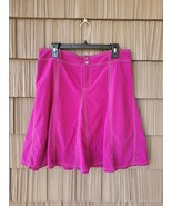 Athleta Women Whatever A-Line Skort Skirt Sz 12 Pink Purple Athletic Ten... - $39.03 CAD