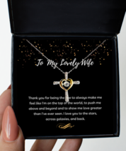 Necklace For Wife, Wife Jewelry Gift, Necklace Gift For Wife, Wife Necklace,  - £39.46 GBP