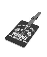 Durable Saffiano Polyester Luggage Tag (3&quot; x 4.5&quot;) with Customizable Des... - £18.98 GBP