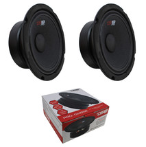 2 x 6.5&quot; Sealed Back Loudspeaker 8 Ohm 960W Pro Car Audio DS18 PRO-GM6SE - £64.39 GBP