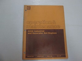 Caterpillar 3208 Industrial Generator Set Engines Operation Manual SEBU5967-01 - $10.45