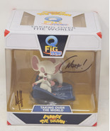 QMx Pinky and The Brain Signed Mohammad Haque Figure - $270.80 CAD