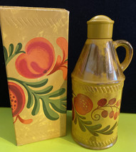 Vintage 1970's Avon Pennsylvania Dutch Lotion Bottle 10 oz Yellow - Empty - $2.70
