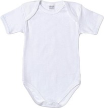Body Half Sleeve From Newborn IN Wool Cotton Soft Ellepi AF801 Child White - $9.11