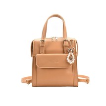 Hand Traveling Bags For Women Multi-purpose Women&#39;s Backpack Small Ladies Leathe - £137.81 GBP