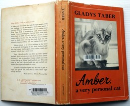 Gladys Taber Amber: A Very Personal Cat Hcdj 1st Edition 1st Printing - £16.09 GBP