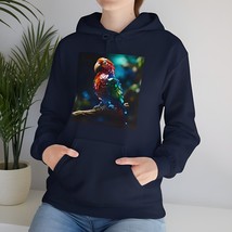 Eclectus Parrot Digital Artwork - Unisex Heavy Blend™ Hooded Sweatshirt - £27.08 GBP
