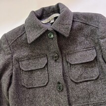 Kenneth Cole Reaction RN#54163 Women's Gray Wool Blend Coat Jacket Size 2 image 13