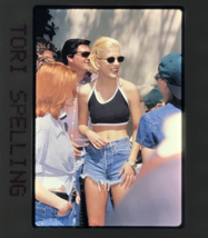 1995 Tori Spelling at 90210 Melrose Place Wrap Photo Transparency Slide ... - £7.46 GBP