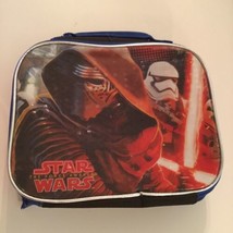 Star Wars lunch tote box bag kit The Force Awakens insulated 9x7x3 in  - £11.54 GBP