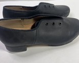 Bloch Black Genuine Soft Leather #4T Techno Tap Dance Shoes Size 13.5 YOUTH - $35.99
