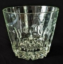 Princess House Heritage Crystal Ice Bucket Servng Bowl Etched Flowers 5.5 x 6.25 - £11.38 GBP