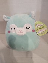 NEW Squishmallows Miley Teal Sleeping LLAMA  8&quot; Easter 2021 Collection NWTS - £12.63 GBP