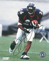 Clinton Portis Denver Broncos signed autographed 8x10 photo COA  - £45.83 GBP