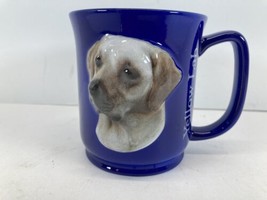 Yellow Lab 3D Encore Paw Prints Coffee Cup - $9.85