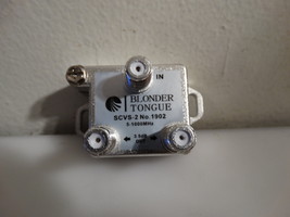 Blonder Tongue 1 GHz 2-Way  Splitter  SCVS-2 - $2.97